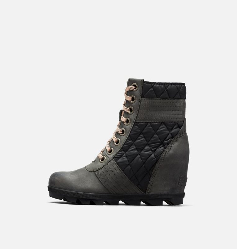 Sorel Dam Wedges Mörk Grå - Lexie™ Boot - EUS-769248